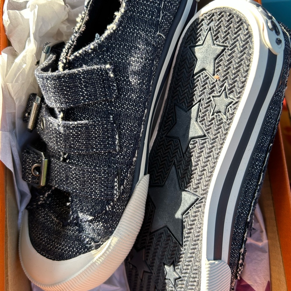 Rocket Dog Navy Sneakers Velcro Low-Top